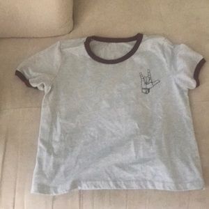 cool sign shirt (small girls 11-13)